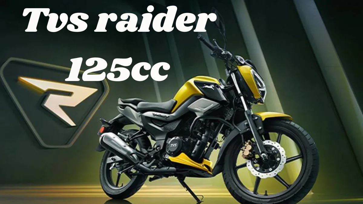 Tvs raider 125cc