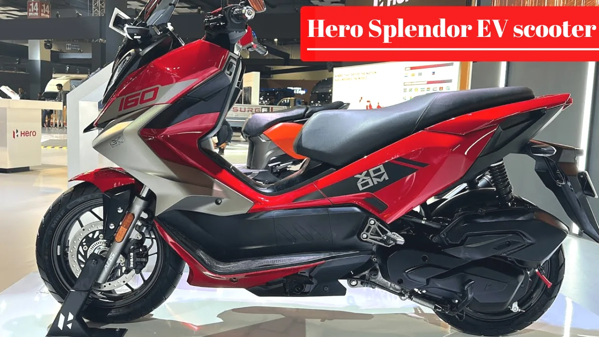 Hero Splendor EV scooter 2024